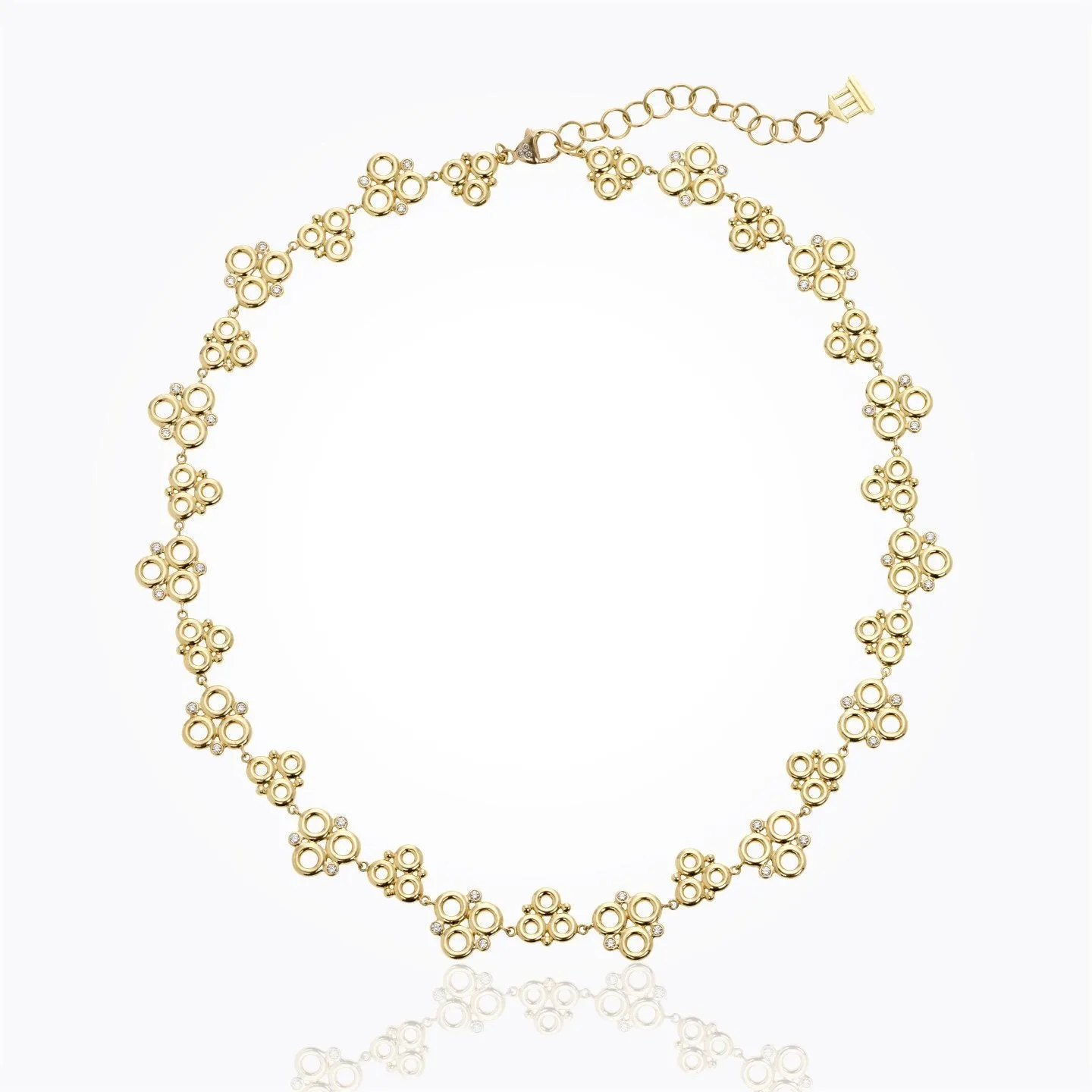 18K Gold Trio Necklace