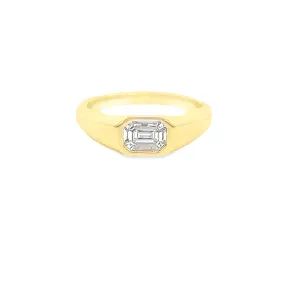 .42ct 14k Yellow Gold Diamond Ring