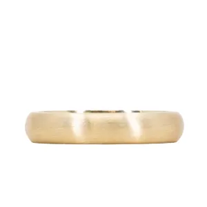 4mm Half Round Wedding Band