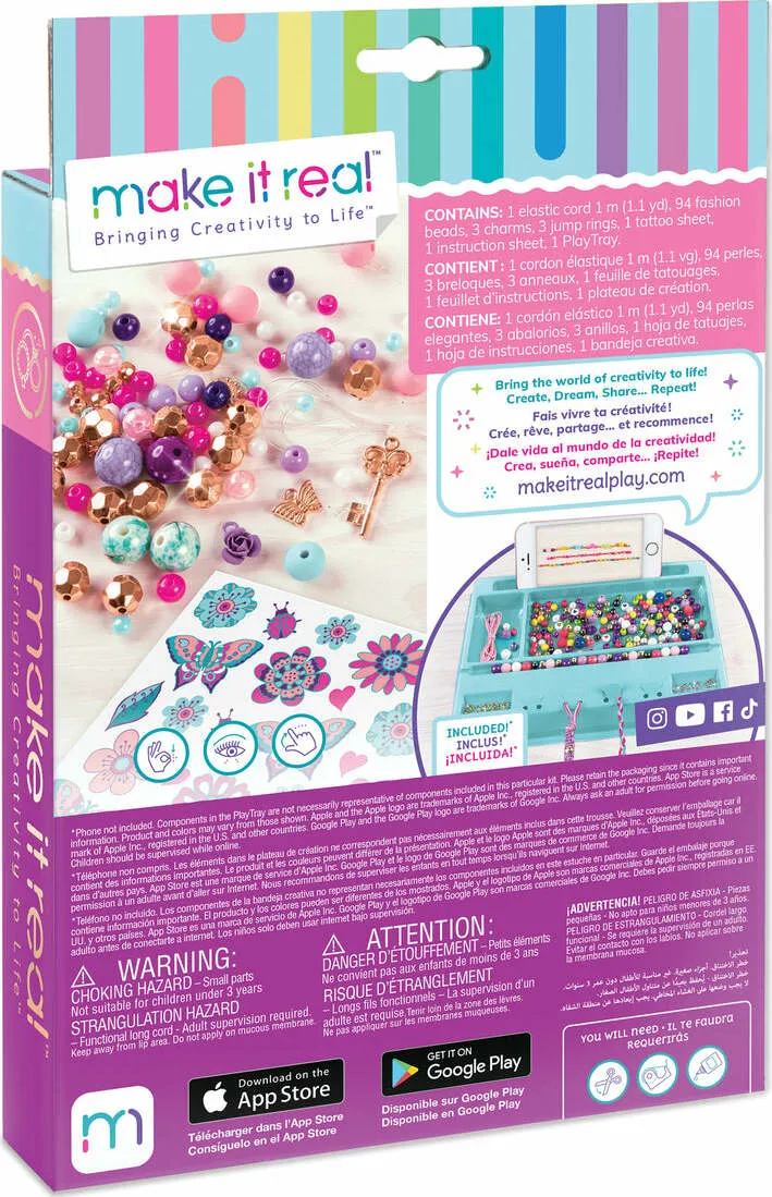 Bedazzled! Charm Bracelets Blooming Creativity