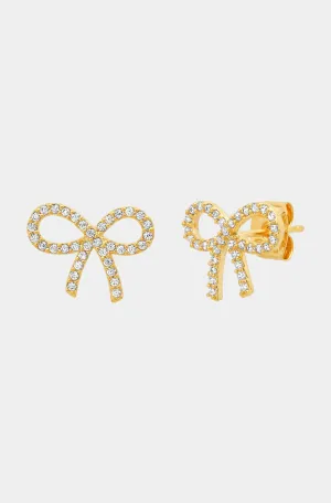 Bow CZ Studs