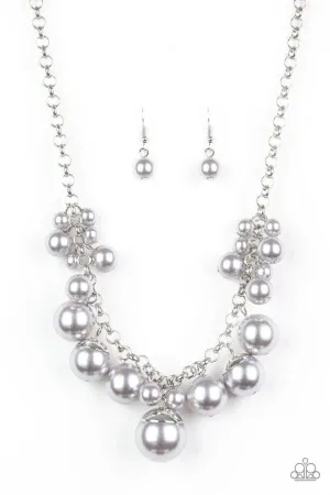 Broadway Belle Silver Necklace - Paparazzi Accessories