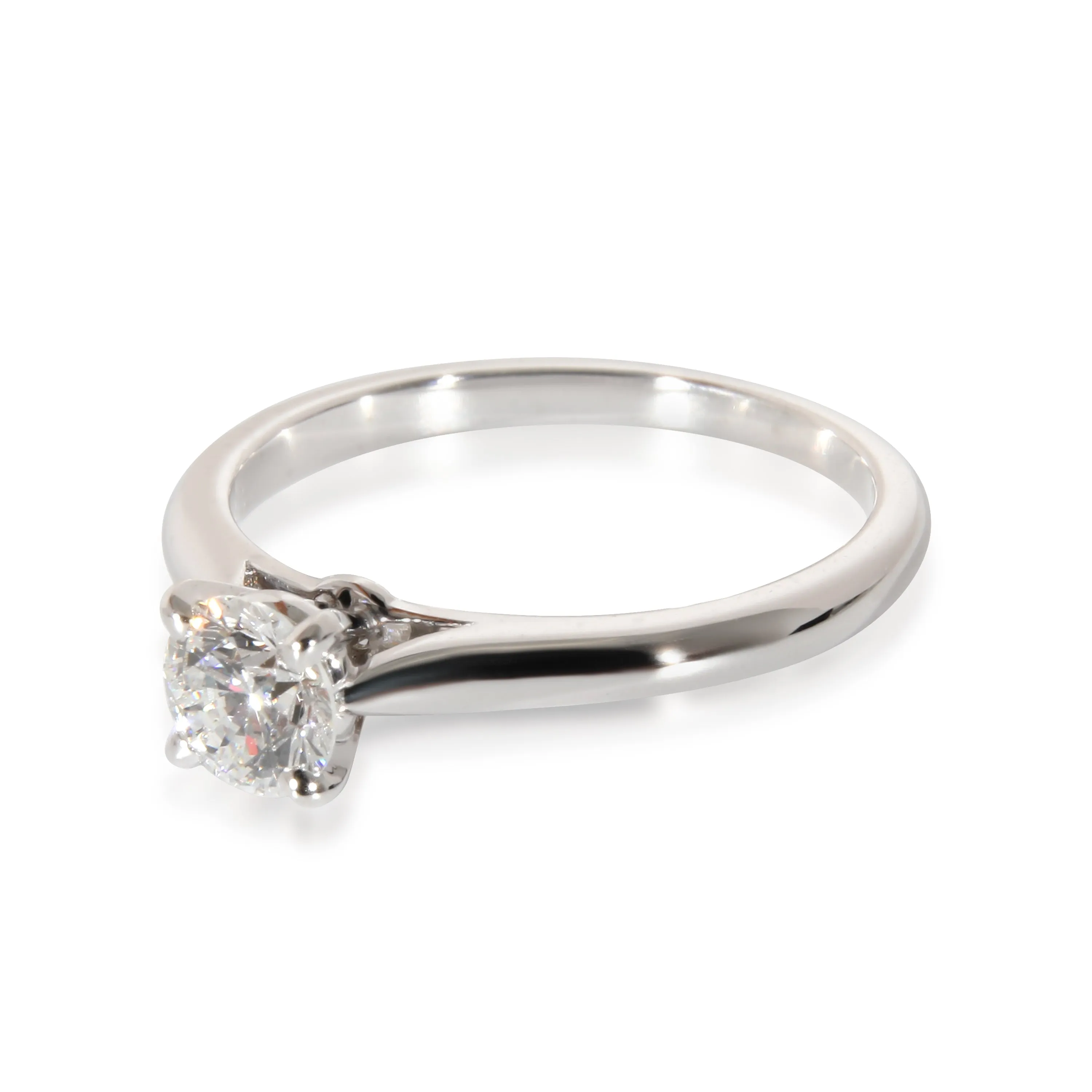 Cartier Solitaire 1895 Diamond Engagement Ring in Platinum E VS1 0.45 CTW