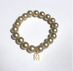 Christie Gold Charm Bracelet