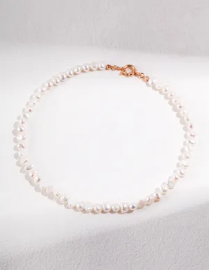 Classic Freshwater Nugget Pearl Necklace