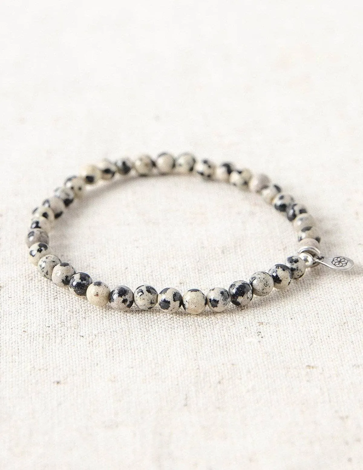 Dalmatian Jasper Mini Gemstone Bracelet