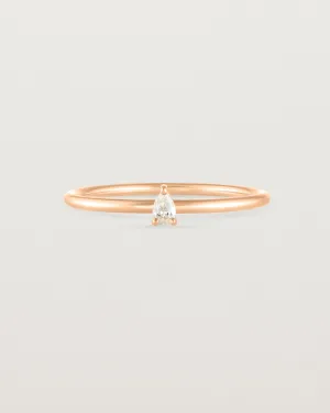 Danaë Stacking Ring | Diamond