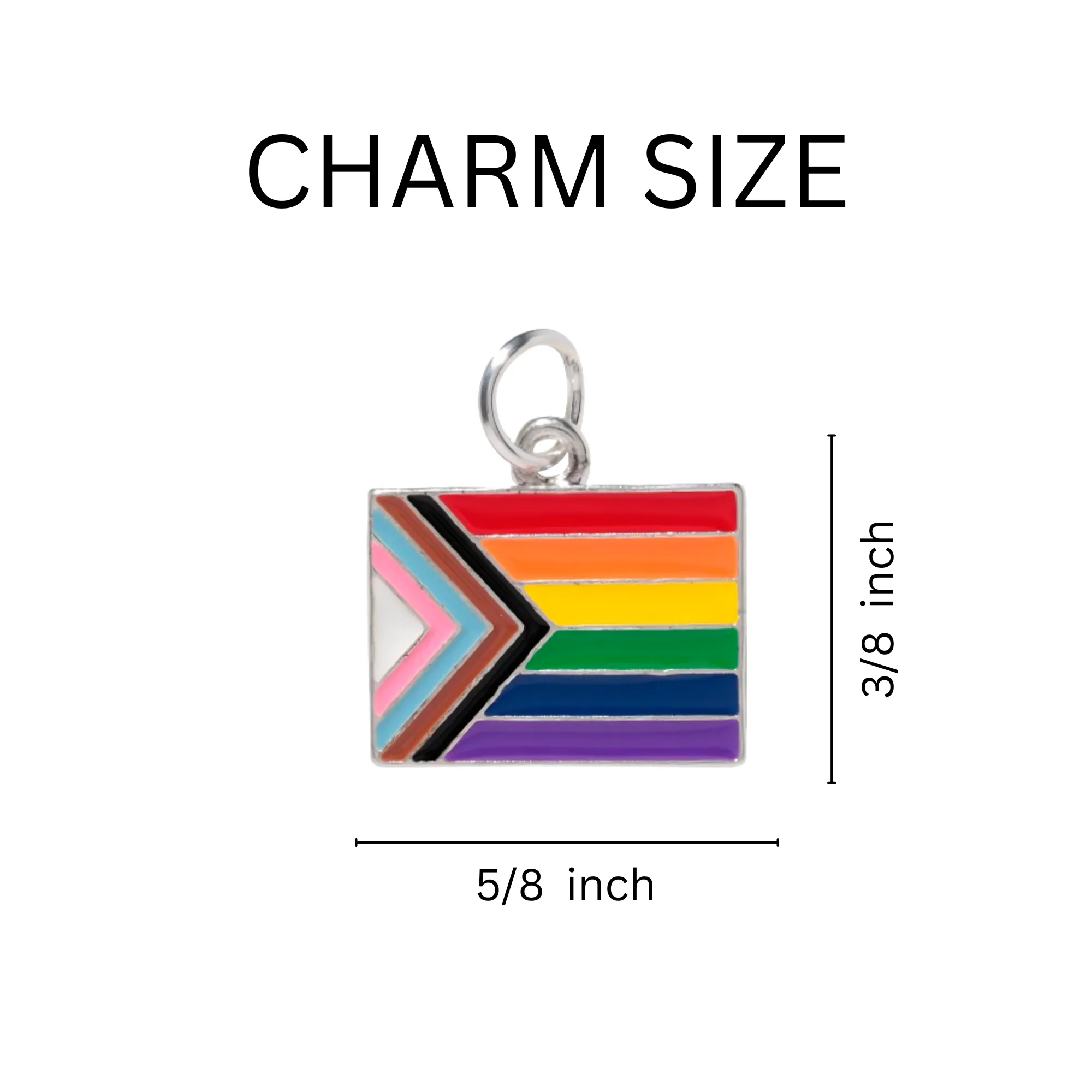 Daniel Quasar Flag Split Ring Key Chains