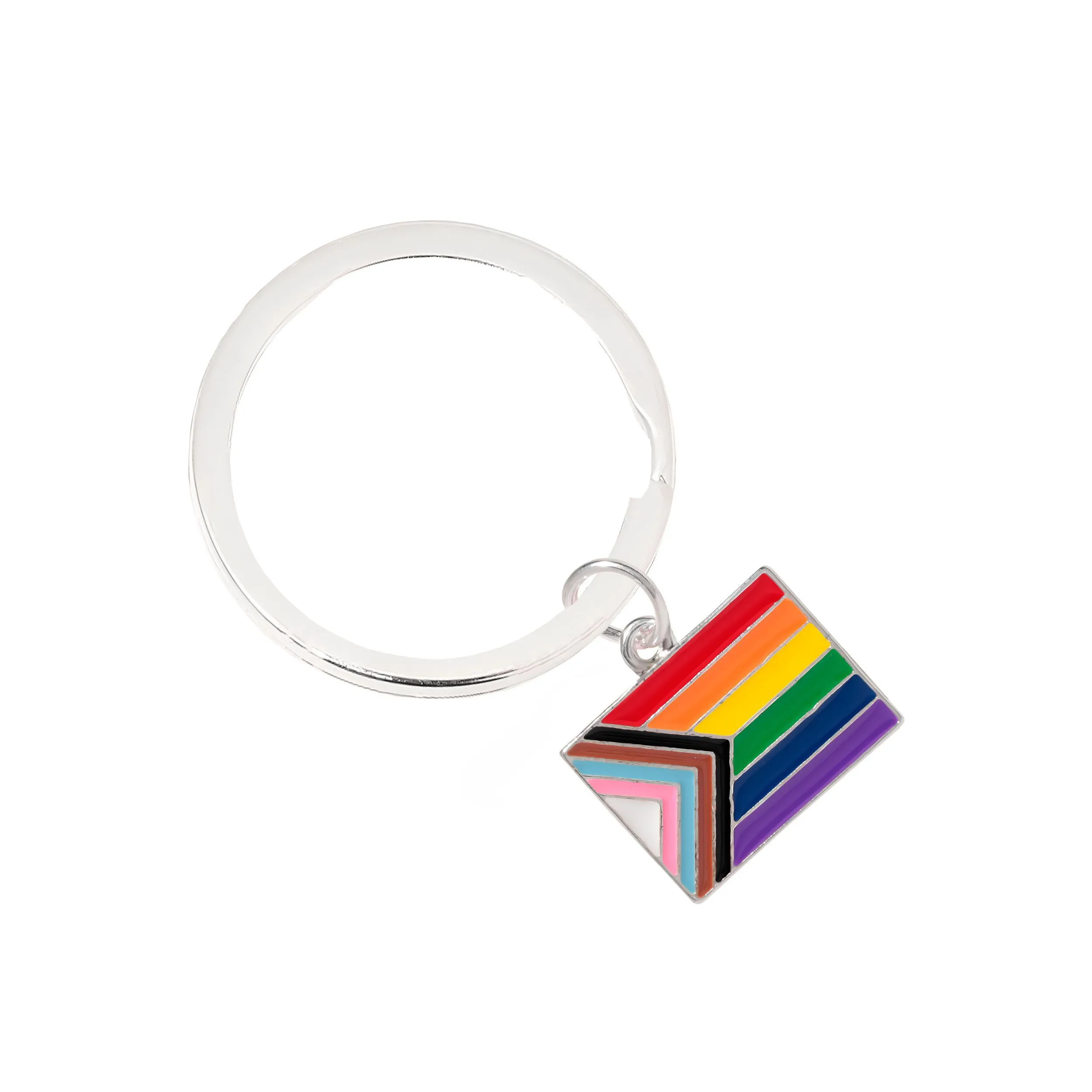 Daniel Quasar Flag Split Ring Key Chains