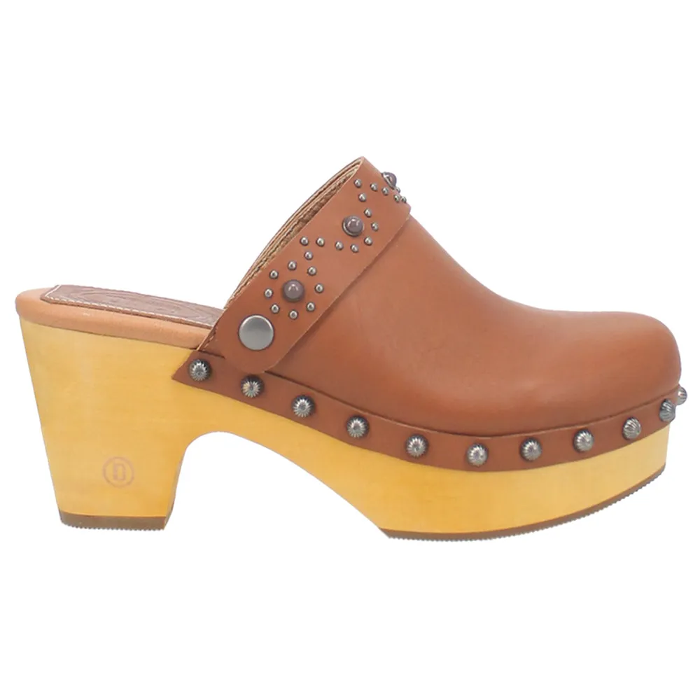 Deadwood Studded Mule Clogs