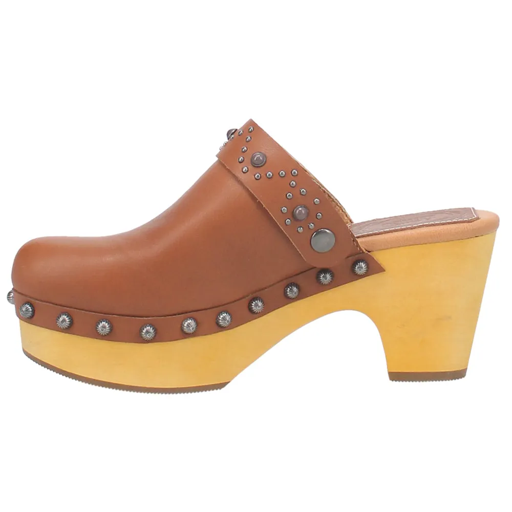 Deadwood Studded Mule Clogs