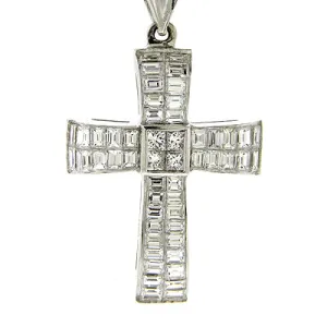 Diamond Cross Pendant