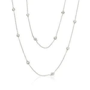 Diamonds On A Chain Necklace (3.3mm)