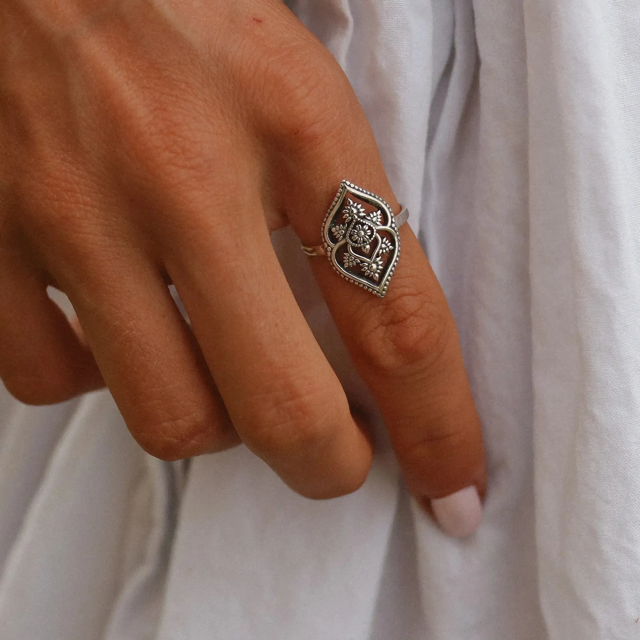 Flower Mandala Ring