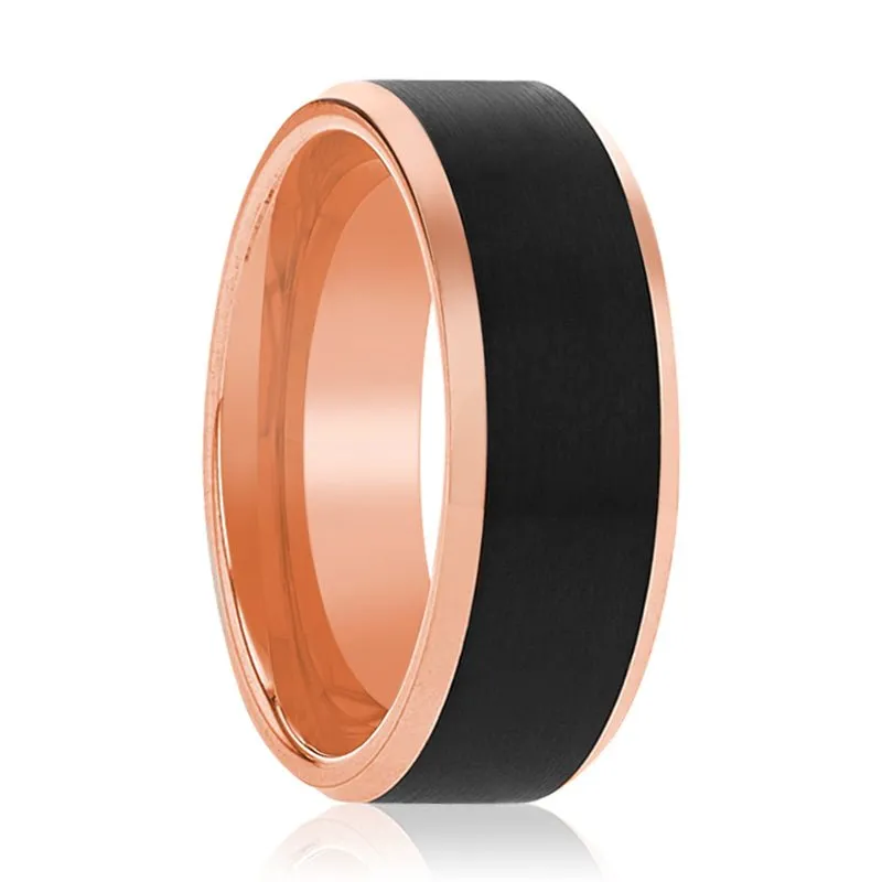 HAYDEN | Tungsten Ring Rose Gold