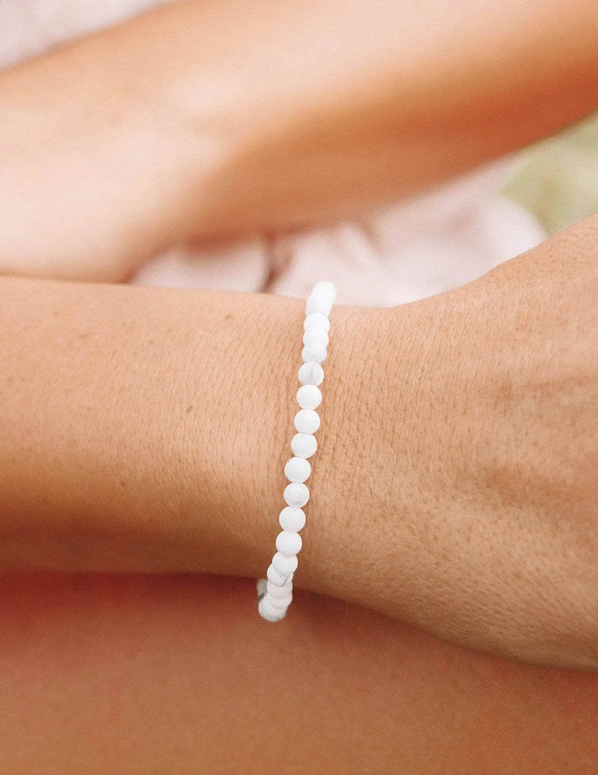 Howlite Mini Gemstone Bracelet