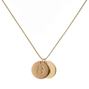 Initial Necklace | Gold