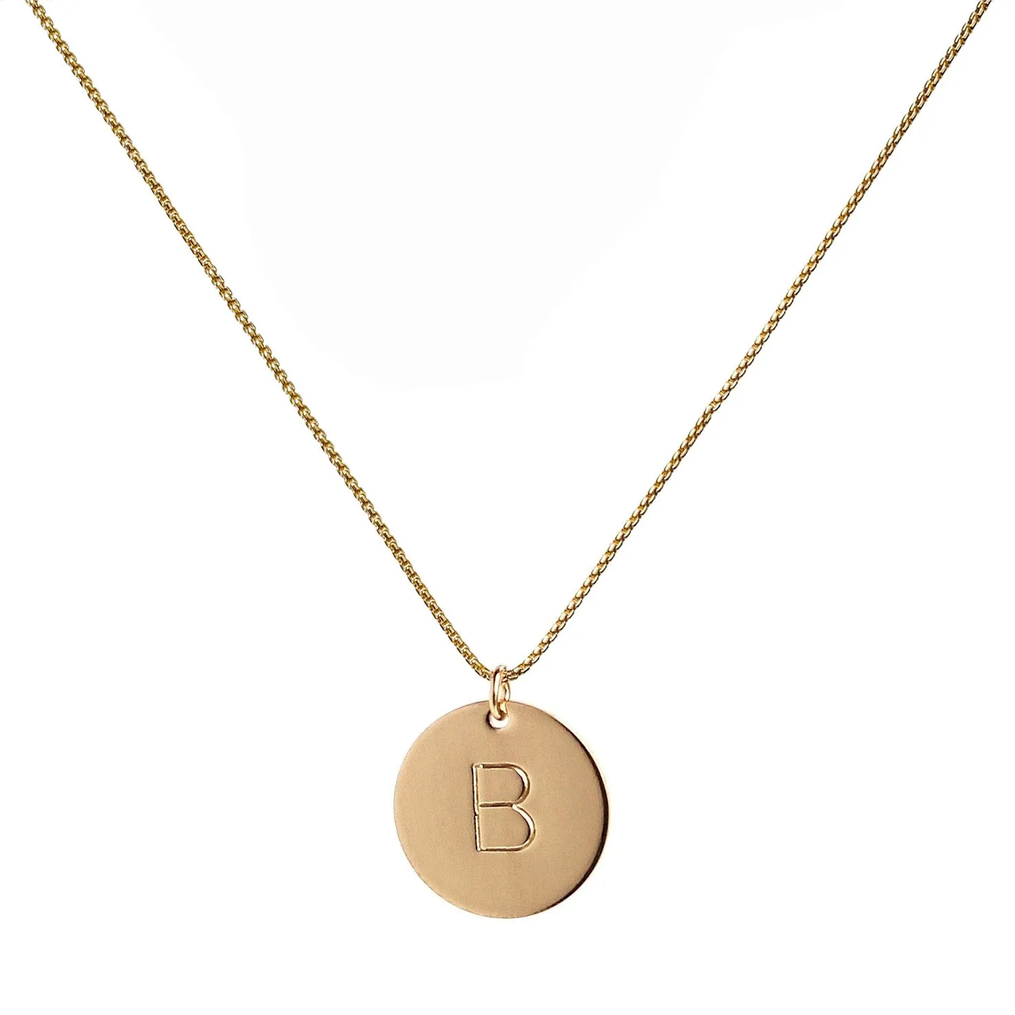 Initial Necklace | Gold