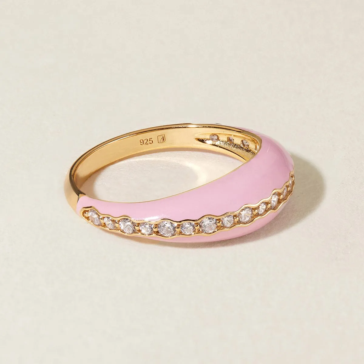 Jerry strawberry dome ring