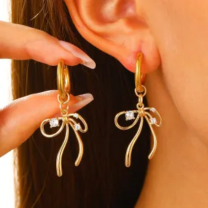 Just Lil Things Gold Drop Earrings JLT12644