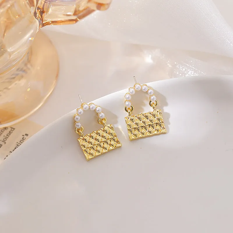 Just Lil Things Gold Pin Earrings jlt12104