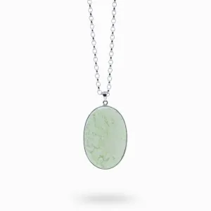 Lemon Chrysoprase  Necklace