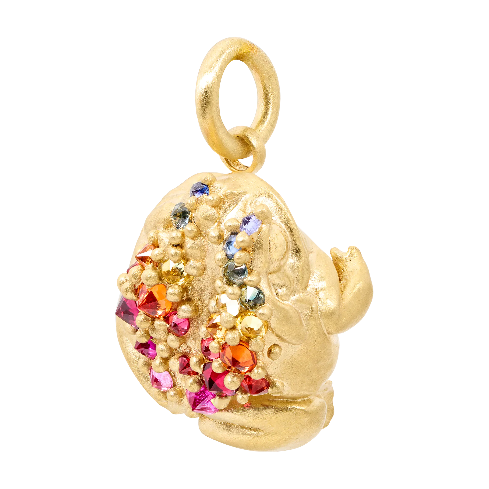 Medium Rainbow Toad Charm - 11758