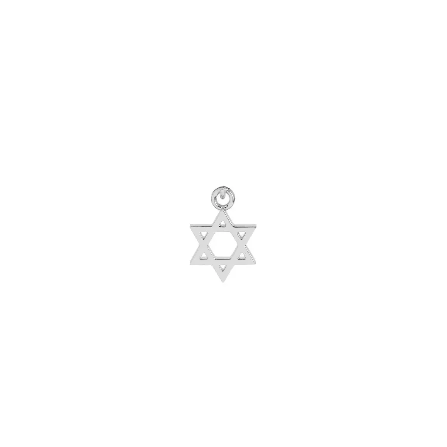 Mini Magen David Charm | Sterling Silver