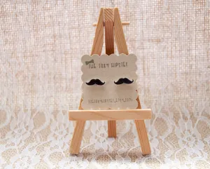 Moustache Stud Earrings