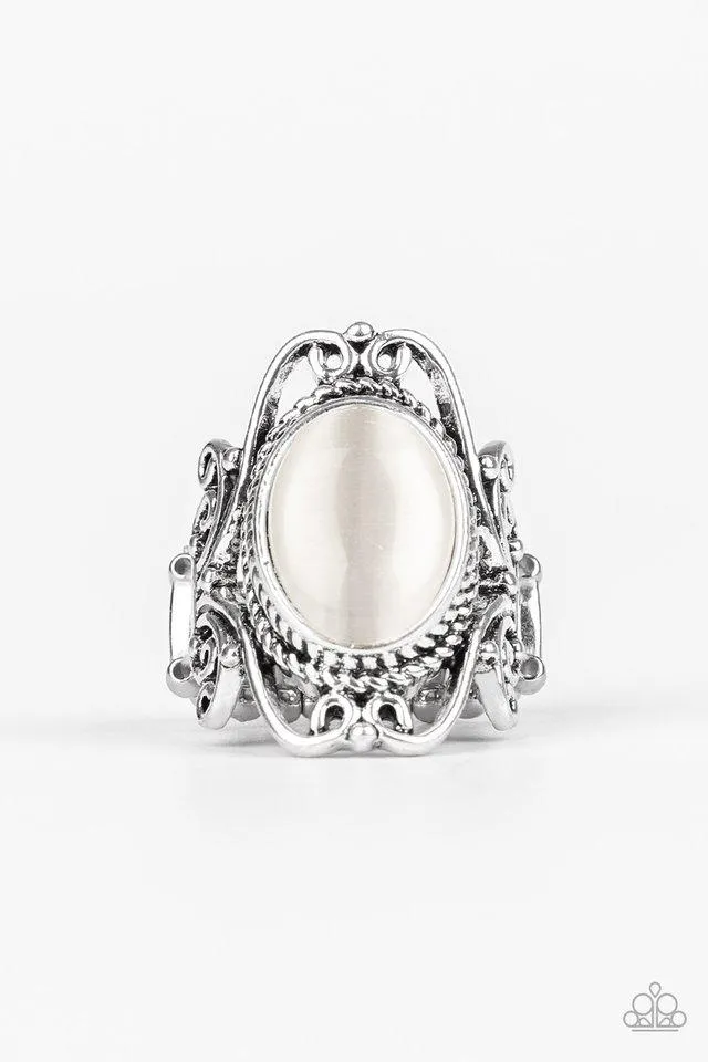 Paparazzi Ring ~ Fairytale Flair - White