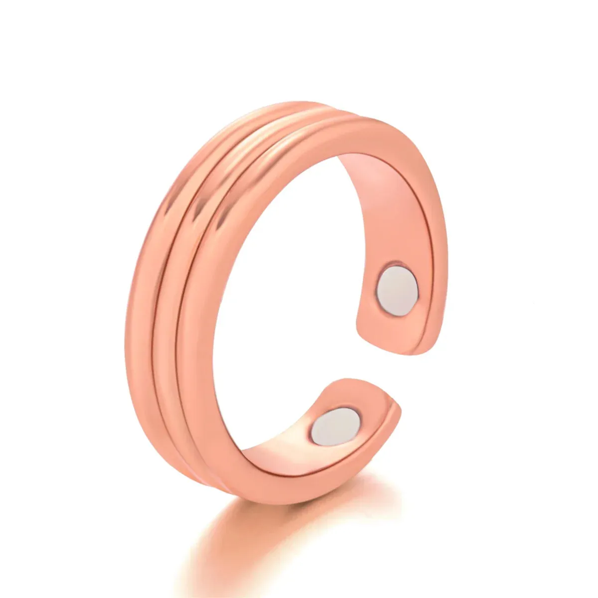 Personality Fashion Open Magnetic Health Rings for Women Men Magnetic Therapy Lose Weight Rings Keep Slim Health Care Jewelry