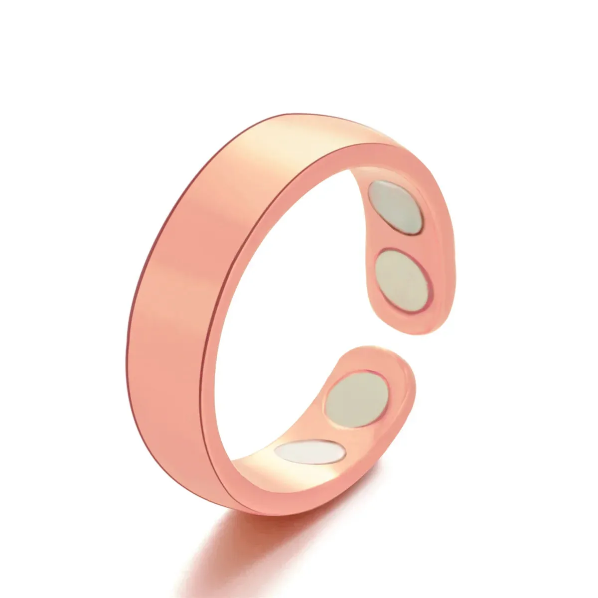 Personality Fashion Open Magnetic Health Rings for Women Men Magnetic Therapy Lose Weight Rings Keep Slim Health Care Jewelry