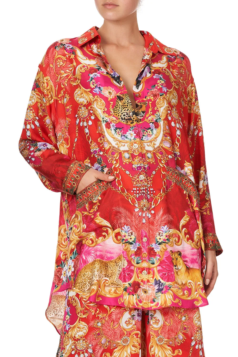 SHIRT TUNIC WITH POCKETS PRIMA DONNA