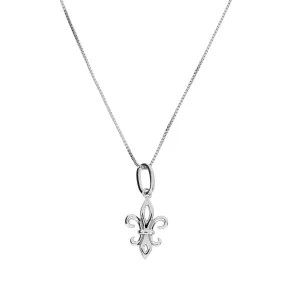 Silver Fleur de Lis Pendant