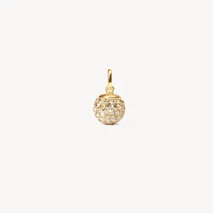 Soft Gold Sparkle Ball™ Charm