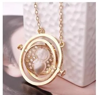 time turner necklace hourglass vintage pendant Hermione Granger for women lady girl wholesale 0131