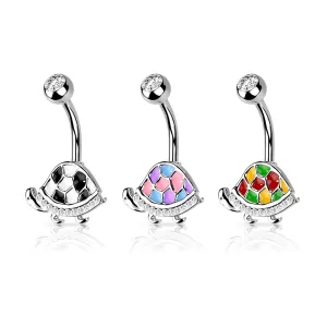 Tiny Turtle Belly Button Rings