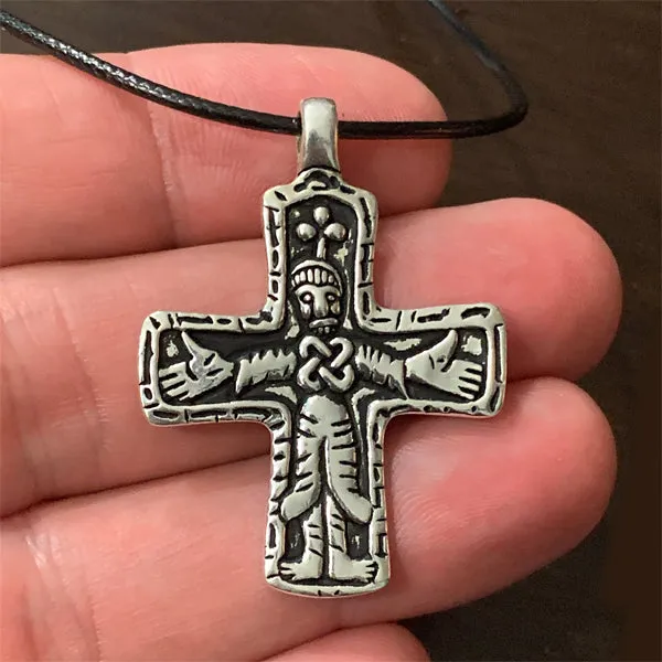 Viking Crucifix Replica - Bronze or Silver