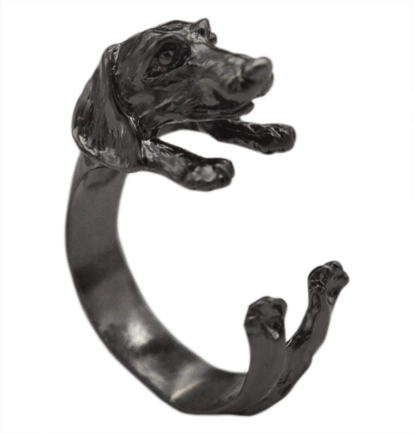 Vintage Dachshund Ring