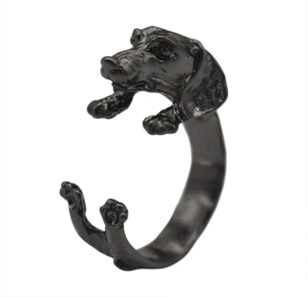 Vintage Dachshund Ring