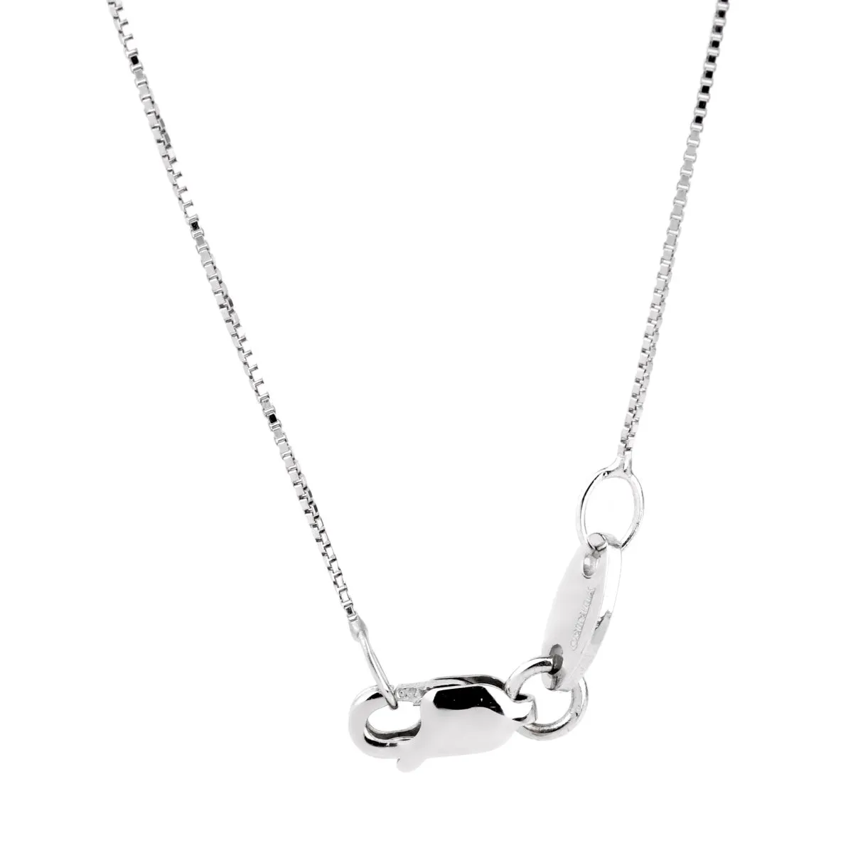 Yukiko Diamond Cluster White Gold Necklace